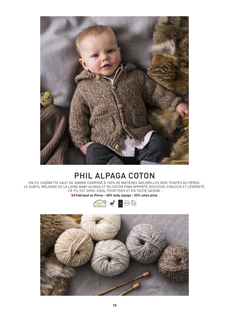 Phil alpaga coton