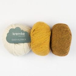 KREMKE BABY ALPACA (alpakos vilna)