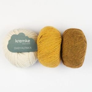 KREMKE BABY ALPACA (alpakos vilna)